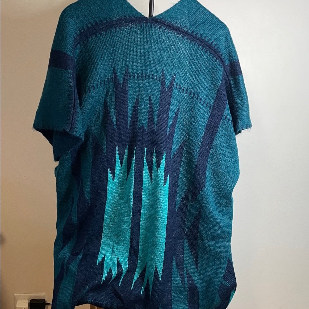 Rue21 Teal and Navy Knit Cardigan - Picture 5 of 7